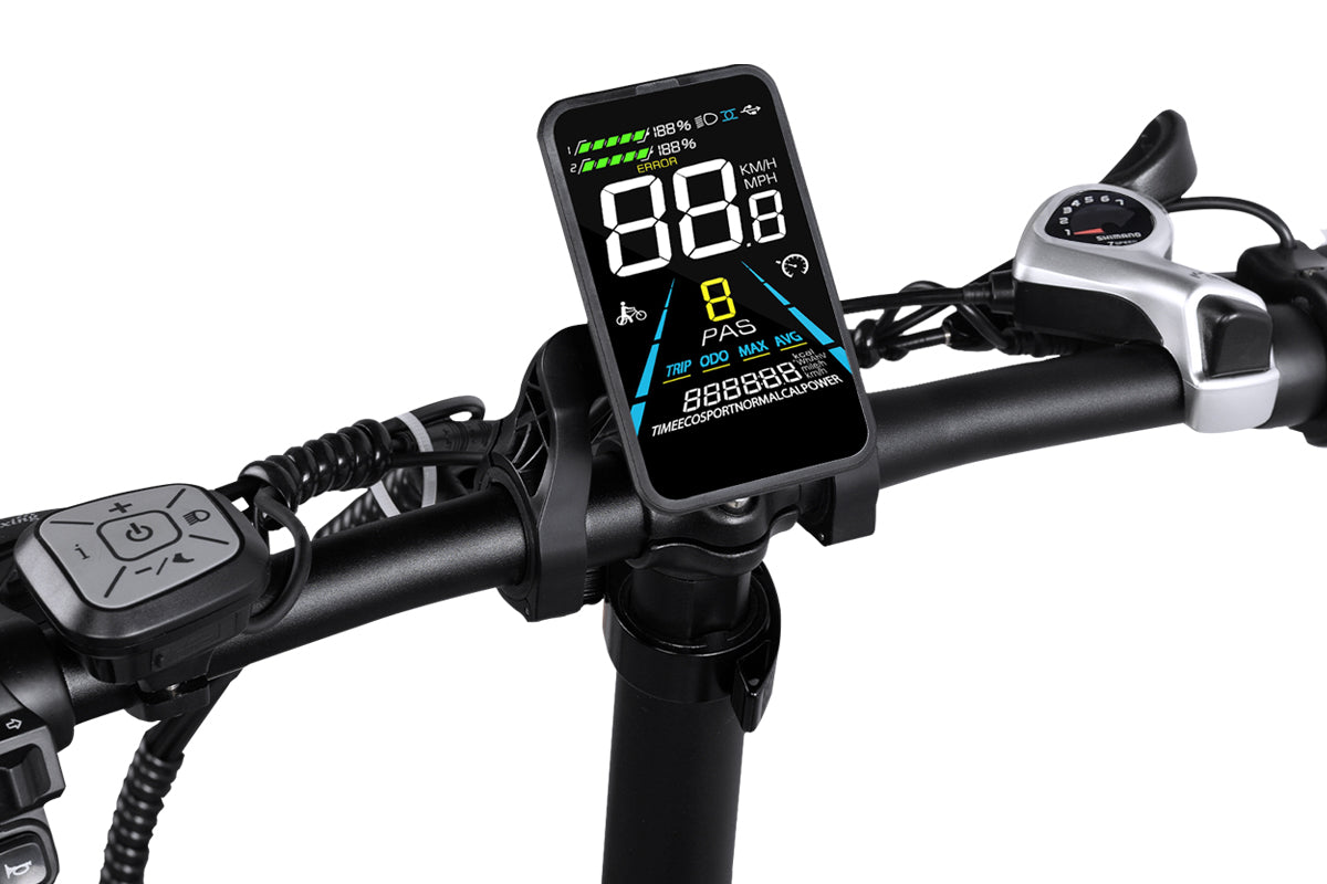 V3 2.0 Folding Fat Tires Bicicletta elettrica per adulti per tutti i terreni