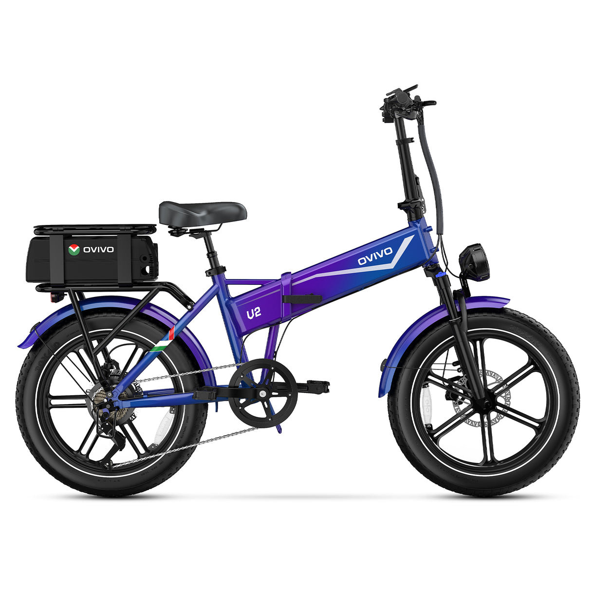 OVIVO V2 2.0 DUAL BATTERY Bicicletta Elettrica