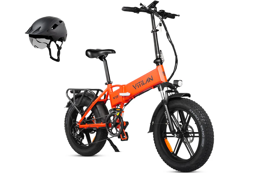 V3 2.0 Folding Fat Tires Bicicletta elettrica per adulti per tutti i terreni