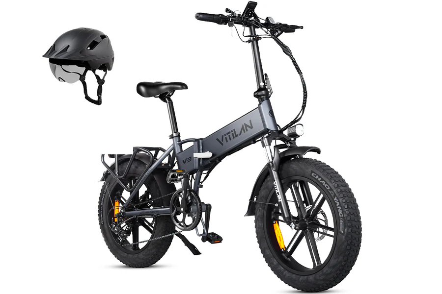 V3 2.0 Folding Fat Tires Bicicletta elettrica per adulti per tutti i terreni