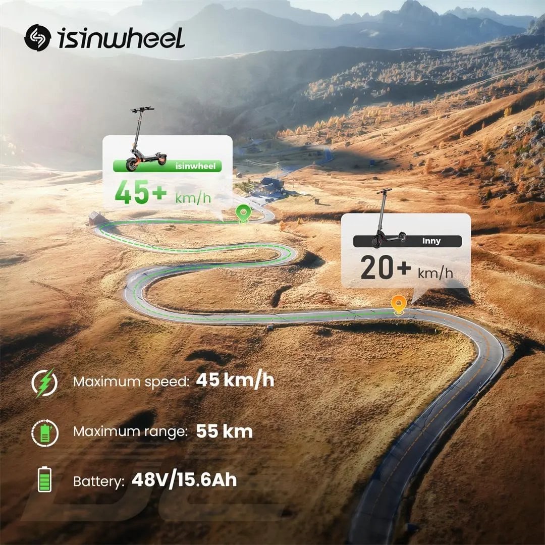 Isinwheel D2 Monopattino elettrico Isinwheel