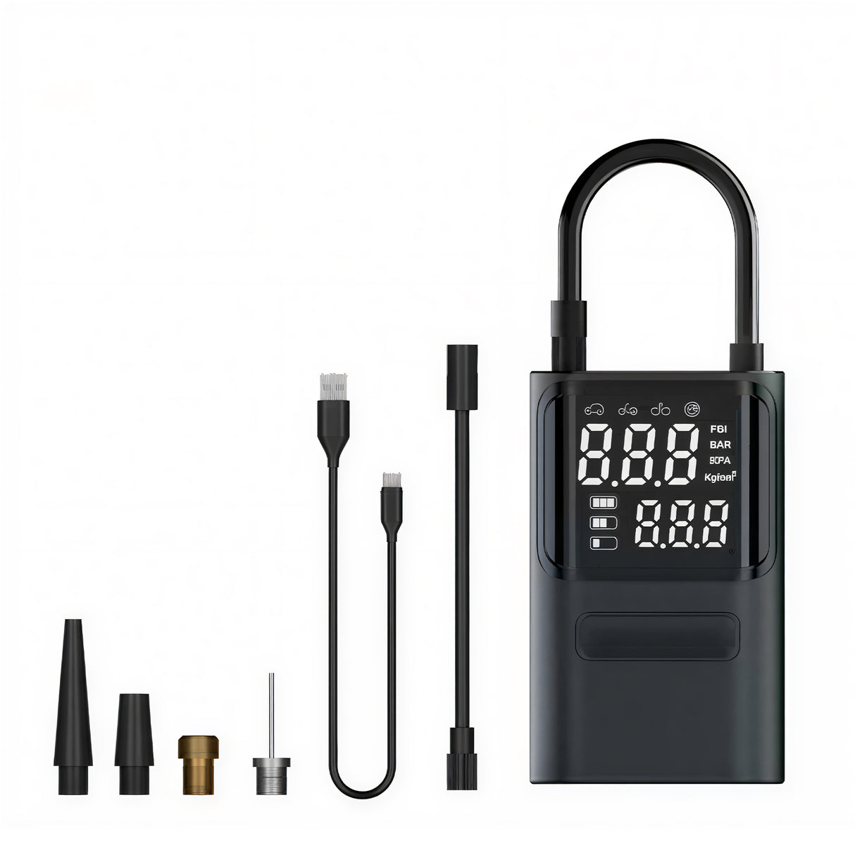 S72 Mini Compressore Portatile Gonfiaggio Rapido Auto Stop