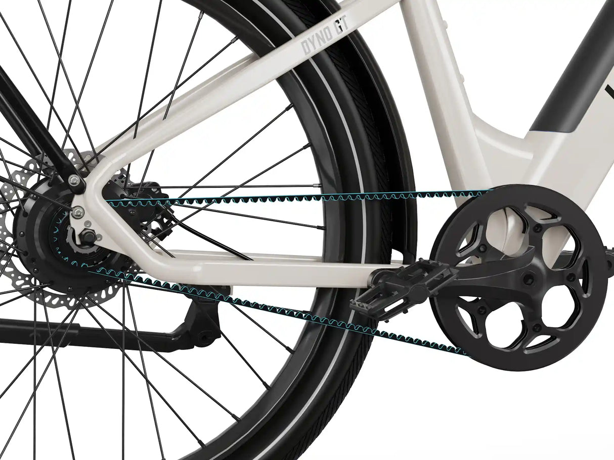 JOBOBIKE Dyno GT Bicicletta Elettrica con Cintura in Carbonio