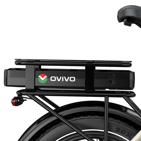 OVIVO C1 MAX Bicicletta elettrica a doppia batteria