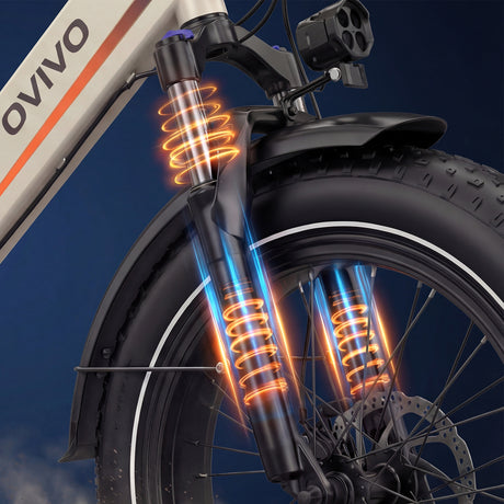 OVIVO C1 MAX Bicicletta elettrica a doppia batteria