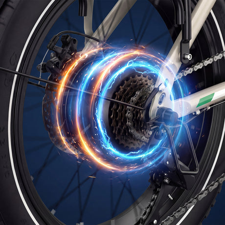 OVIVO C1 MAX Bicicletta elettrica a doppia batteria