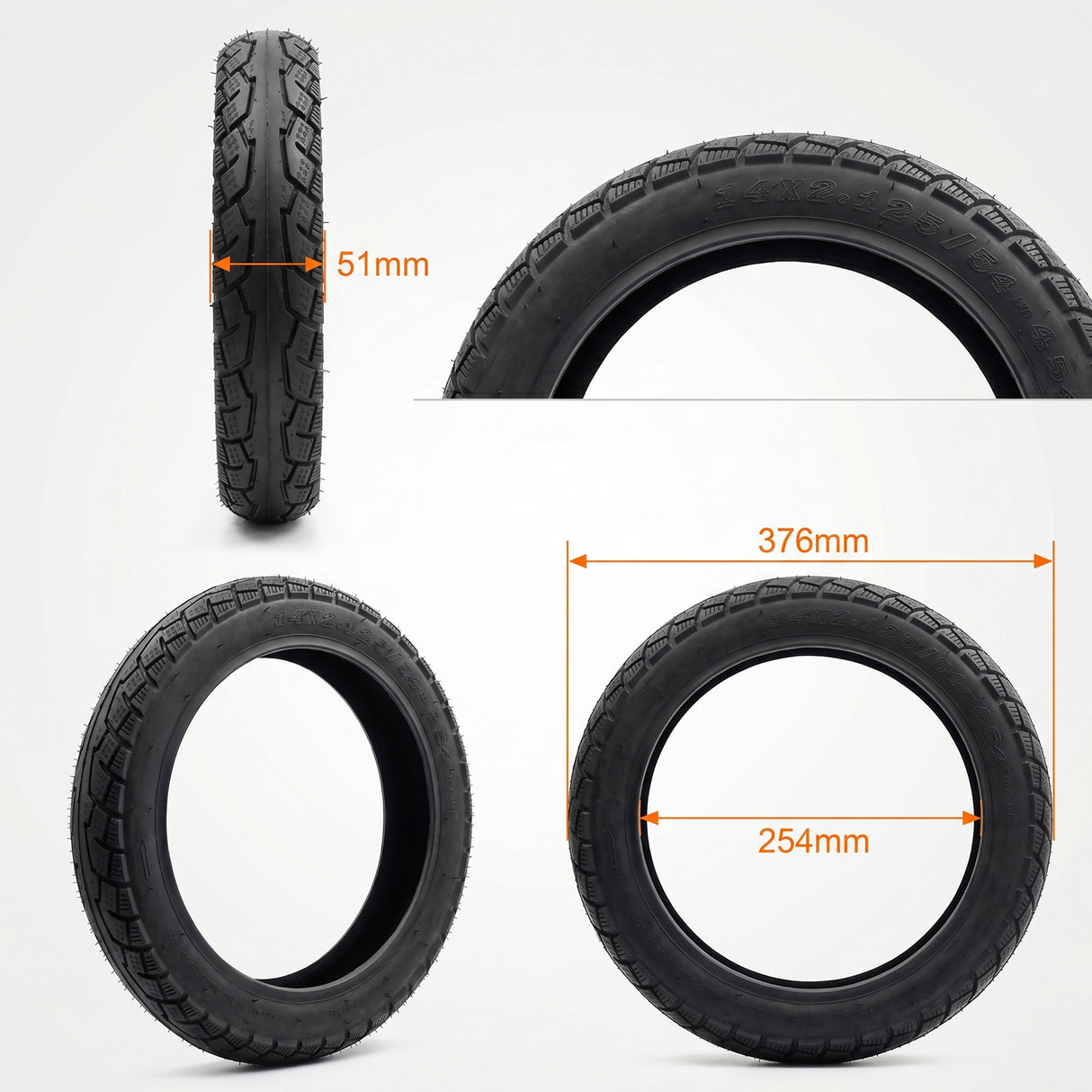14X2.125 Pneumatici