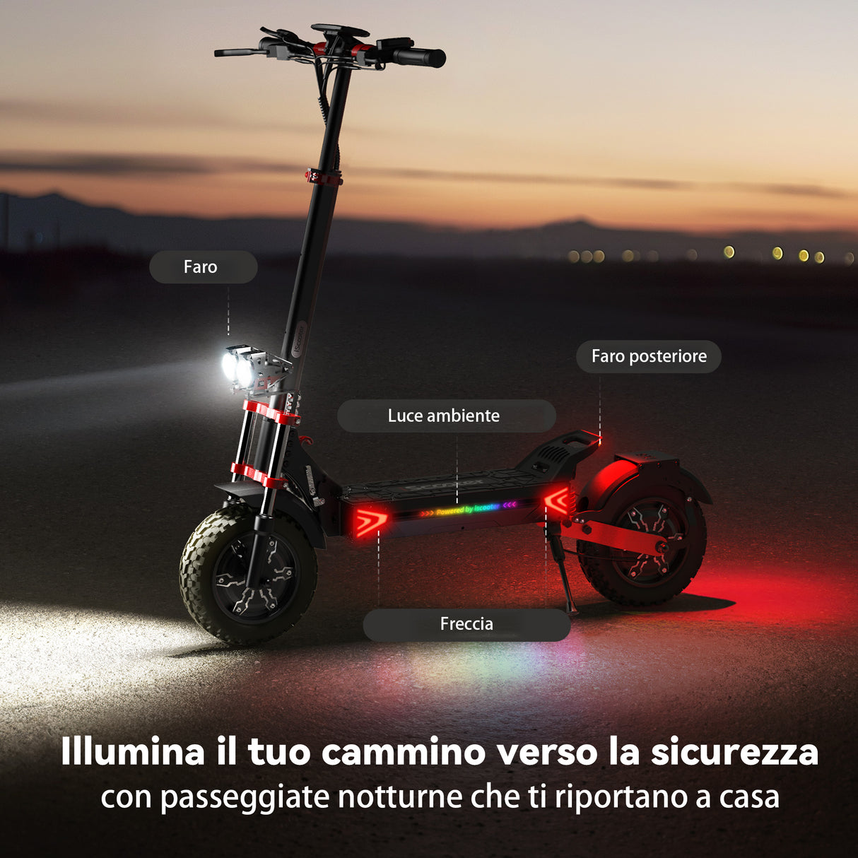 Isinwheel IX8 Monopattino elettrico