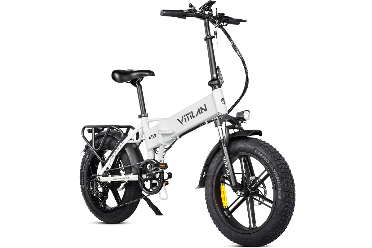V3 2.0 Folding Fat Tires Bicicletta elettrica per adulti per tutti i terreni