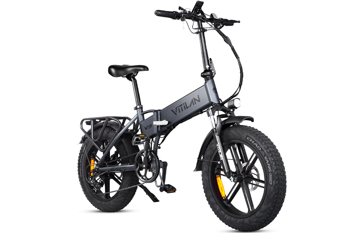 V3 2.0 Folding Fat Tires Bicicletta elettrica per adulti per tutti i terreni