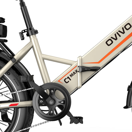 OVIVO C1 MAX Bicicletta elettrica a doppia batteria