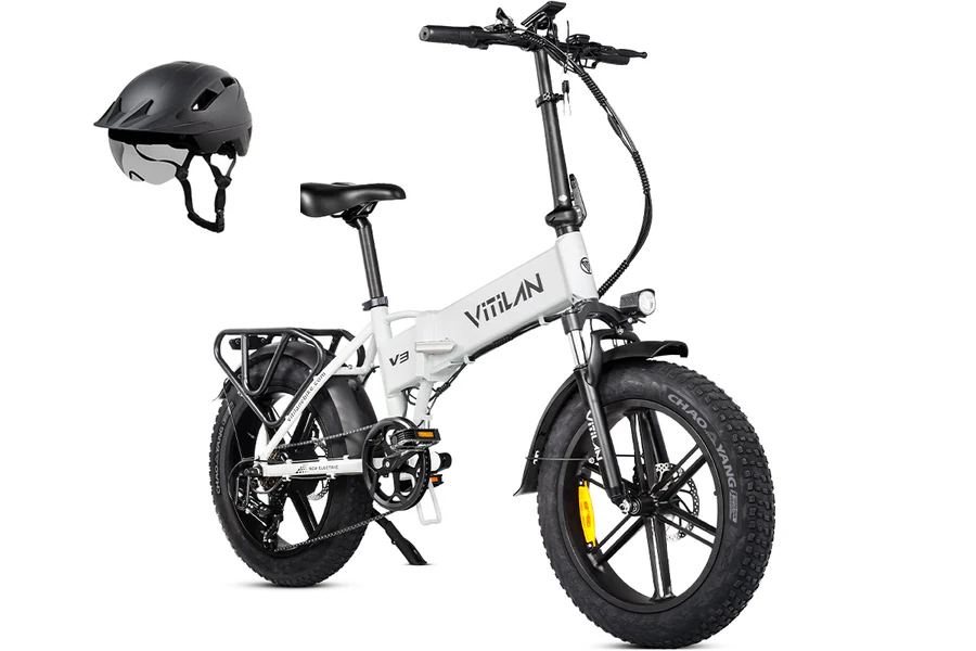 V3 2.0 Folding Fat Tires Bicicletta elettrica per adulti per tutti i terreni