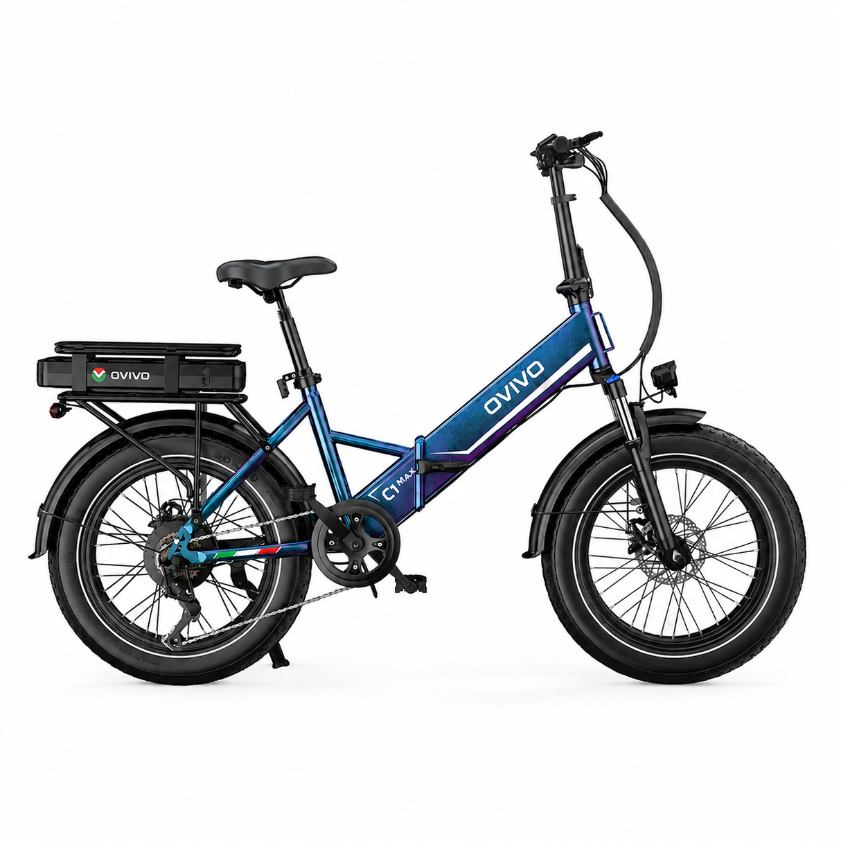 OVIVO C1 MAX Bicicletta elettrica a doppia batteria
