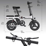 ENGWE T14 Bicicletta elettrica pieghevole