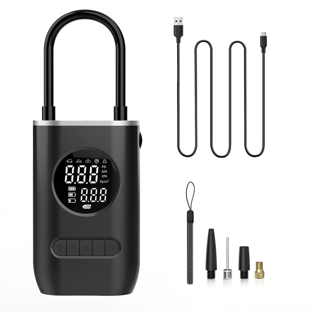 S62 Mini Compressore Portatile Gonfiaggio Rapido Auto Stop