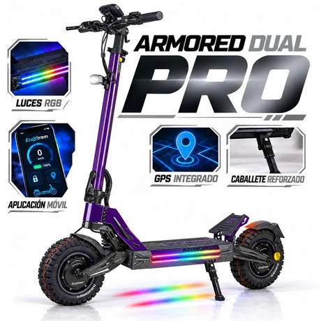 Monopattino Elettrico Ecoxtrem Armored PRO Dual