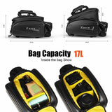 Borsa portapacchi per bici, zaino da 17 - 35 litri NICK - ottobest.it