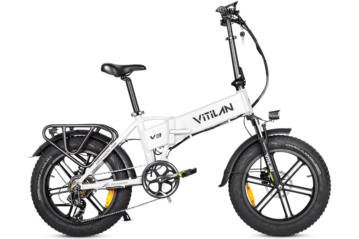 V3 2.0 Folding Fat Tires Bicicletta elettrica per adulti per tutti i terreni