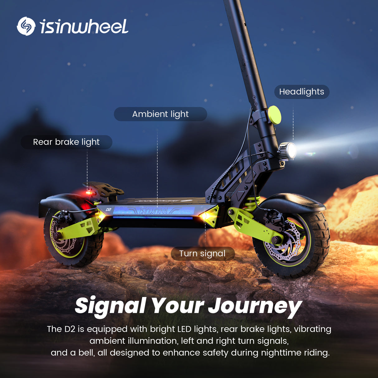 Isinwheel D2 Monopattino elettrico